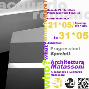 Architettura Matassoni exhibition
