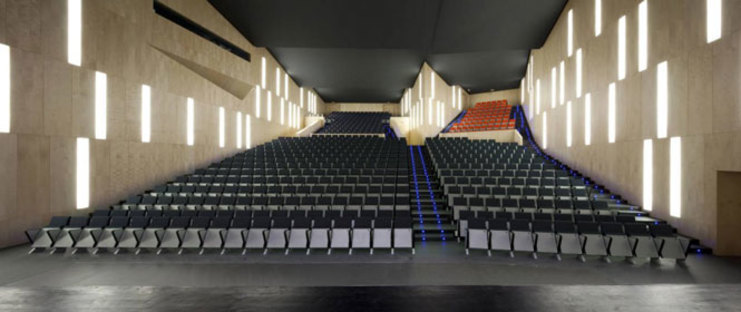 Francisco Mangado, Municipal Auditorium of Teulada, Spain 
