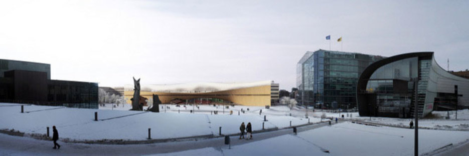 ALA Architects + Arup Helsinki Central Library 
