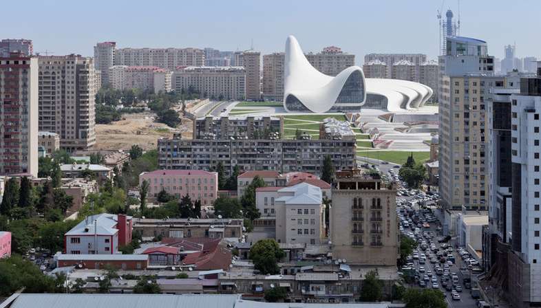 Zaha Hadid Heydar Aliyev Center, Baku, Azerbaijan
