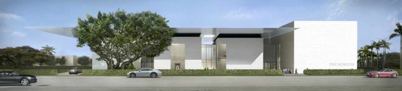 Foster designs an expansion for the Norton Museum of Art, Florida
