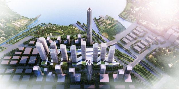 gmp new urban project in Shenzhen
