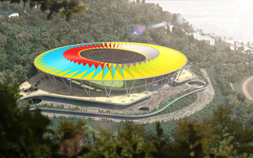 Rogers Stirk Harbour + Partners - Estadio Nacional de Futbol de Venezuela
