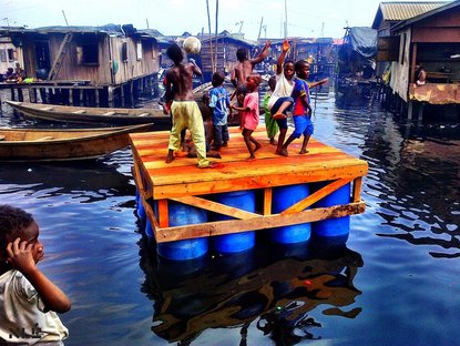 Kunlé Adeyemi, Nlé Architects - Makoko. © Nlé Architects
