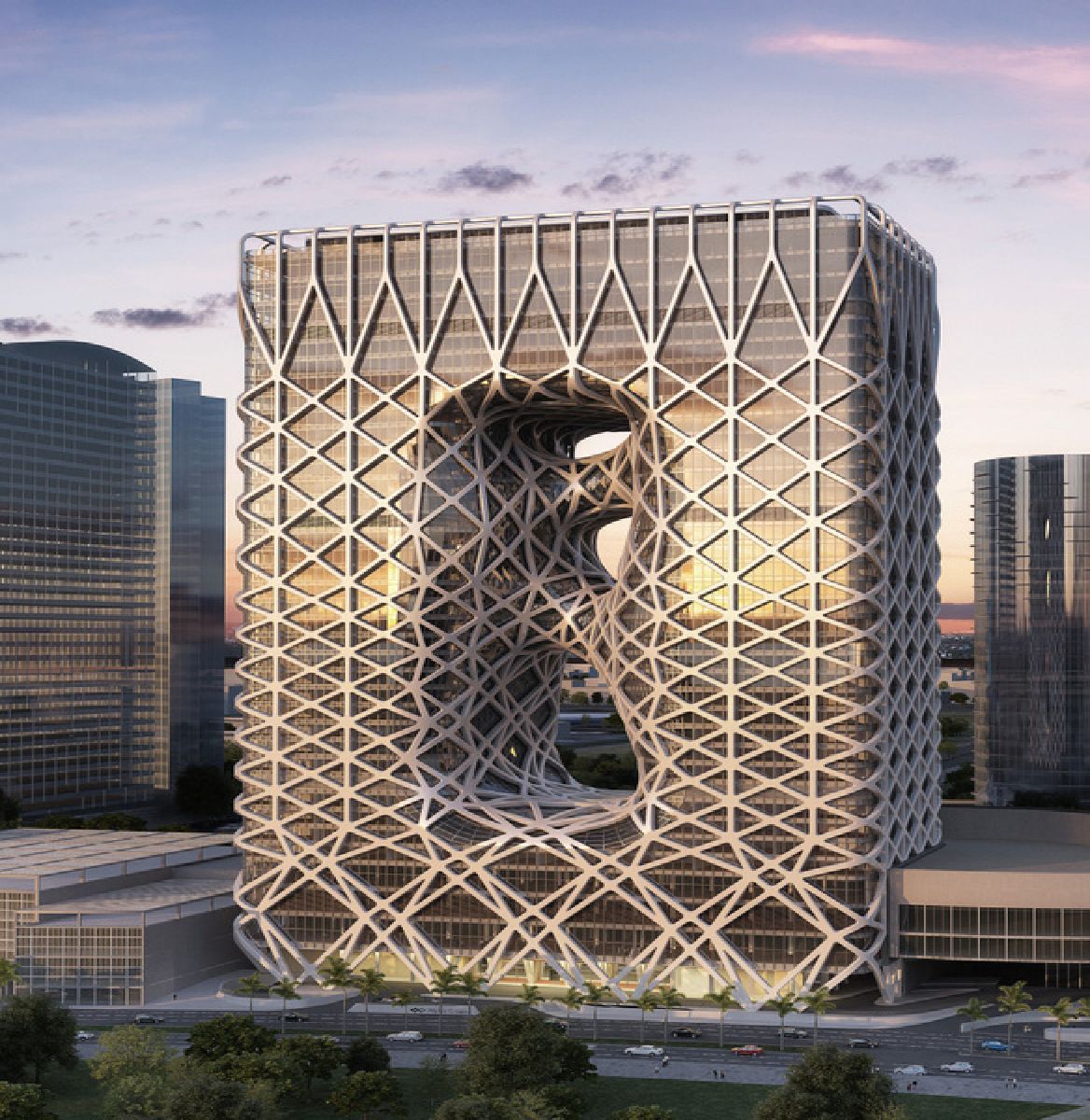 Zaha Hadid Architects City of Dreams Hotel Tower Macau ...