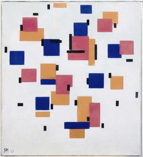 Piet Mondrian Composition in Colour B 1917
