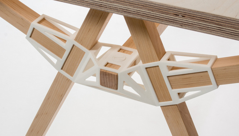 The first prize at Interieur Awards 2014 goes to a table made using 3D printing
