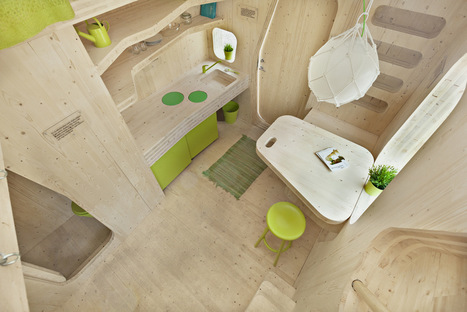 Living in the future: 10m² student flat designed by Tengbom Architects and exhibited at Virserum Art Museum
