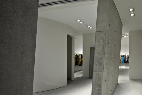 Tadao Ando designs new Duvetica showroom and flagship store in Milan

