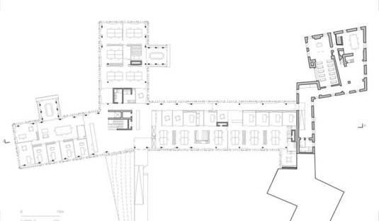 V+ e Bouwtechniek: expansion on Montigny-Le-Tilleul town hall

