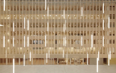 Pulse by BFV Architectes: a timber cathedral in Saint-Denis
