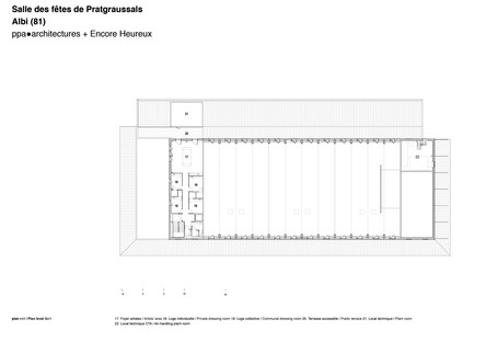 Ppa + Encore Heureux: Pratgraussals Events Hall in Albi<br />
