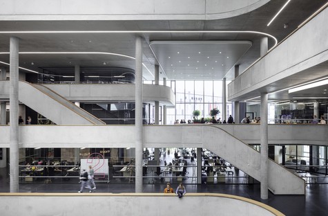Zalando’s new headquarters in Berlin designed by Henn Architects and Kinzo
