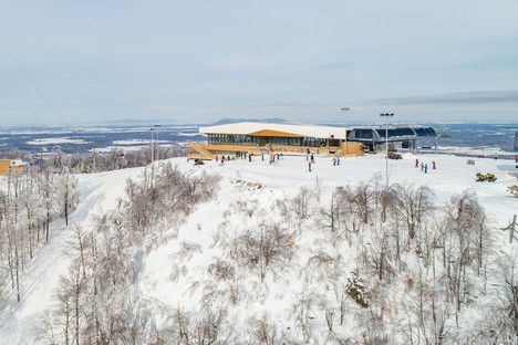 Lemay designs an all-round view for the Bromont Summit Chalet
