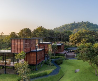 TA-CHA Design: Binary Wood House, Pak Chong, Thailand
