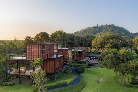 TA-CHA Design: Binary Wood House, Pak Chong, Thailand
