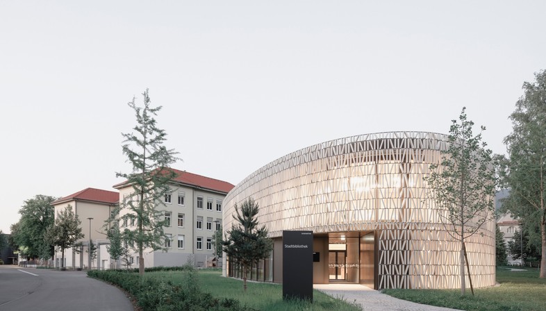 Dietrich Untertrifaller: New Dornbirn public library
