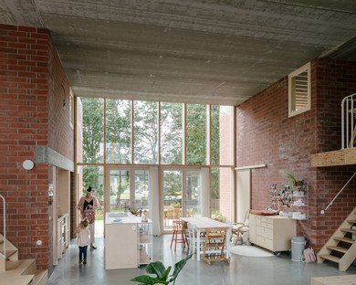 BLAF Architecten: home for a family in Malines, Flanders
