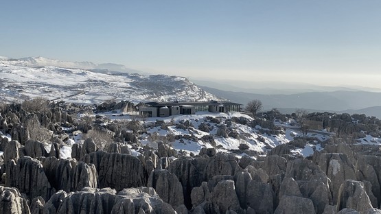 Karim Nader: Villa on the rocks of Faqra, Kfardebian, Lebanon
