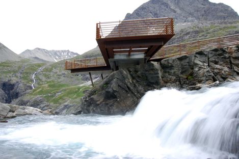 Tourism routes in Norway: Trollstigen