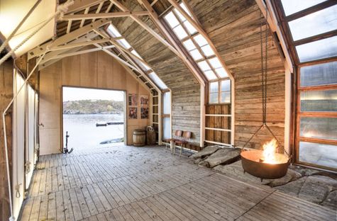 TYIN: boathouse facility in Norway
