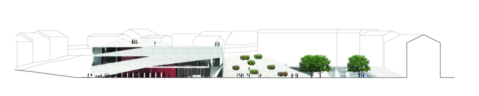 3XN architects: Plassen Cultural Center in Norway
