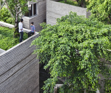 House for trees by Vo Trong Nghia Architects in Ho Chi Minh City
