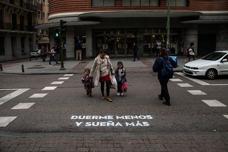 Street Art in Madrid, 22 phrases on the street and in the social media
