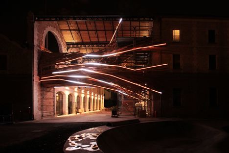 Vortex, light sculpture and installation by 1024 architecture