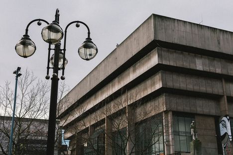 Birmingham Central Library, demolition has begun
