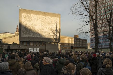 Follow-up: Y-block protest, Oslo