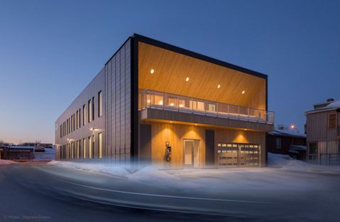 Built sustainability, the head office of Canadian firm STGM 
