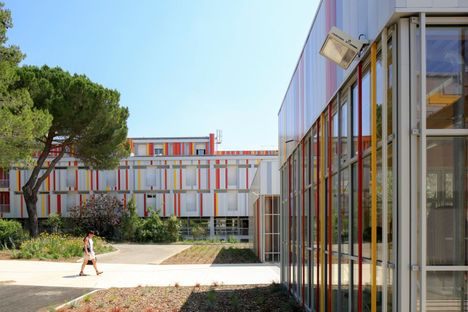 NBJ architectes, refurbishing a vocational high school in France