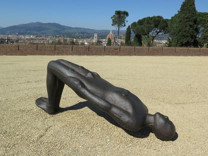 Human Exhibition by Antony Gormley at Forte di Belvedere, Florence