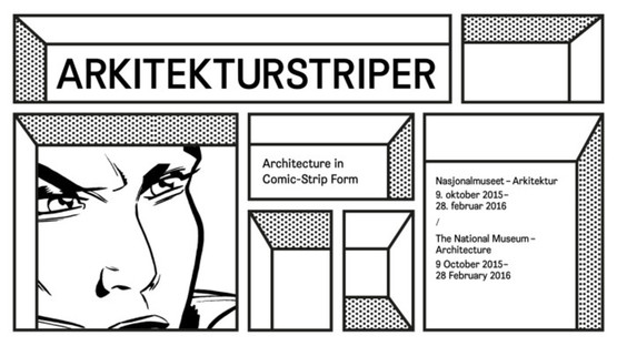 Comics in architecture, architecture in comics. 