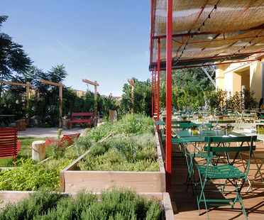 Dining on food sourced on the spot: Erba Brusca by rgastudio