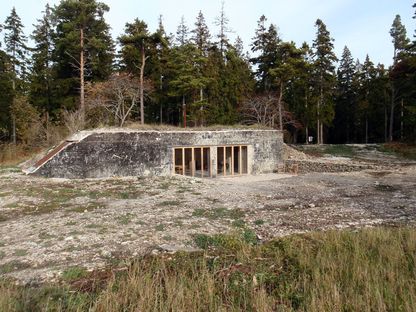 A bunker as a holiday retreat