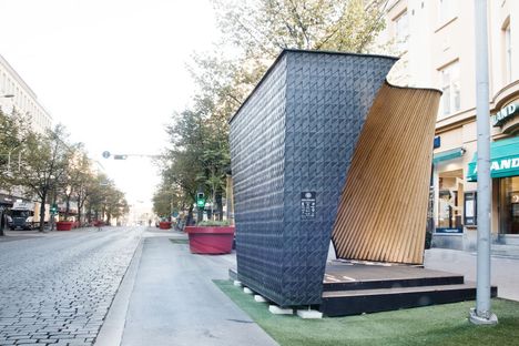 Pauhu, pavilion for Tampere Architecture Week