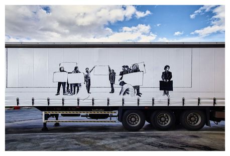 Truck Art Project, “on the road” Street Art