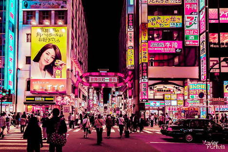Tokyo's Glow by Xavier Portela