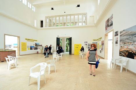 2016 Biennale 2016, the German pavilion is being restored