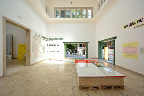 2016 Biennale 2016, the German pavilion is being restored