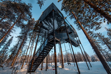 Extension of the Treehotel in Sweden, 7th room by Snøhetta