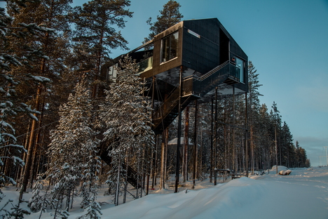 Extension of the Treehotel in Sweden, 7th room by Snøhetta