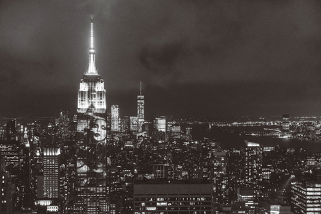 Fashion Photography on the New York skyline