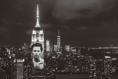 Fashion Photography on the New York skyline