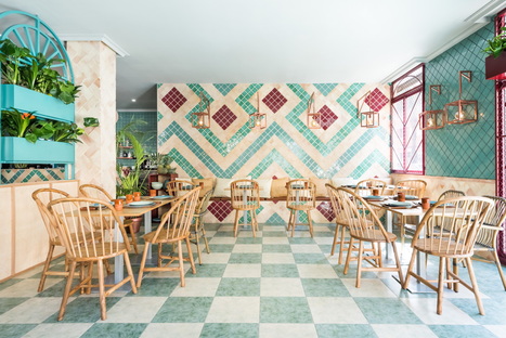 Albabel Restaurant, interior design by Masquespacio