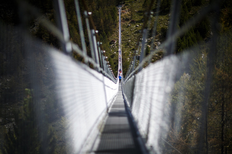 Switzerland lays claim to the longest pedestrian suspension bridge in the world