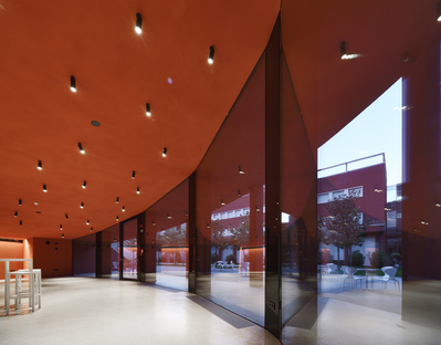 Roland Baldi architects, lunchroom in Bolzano