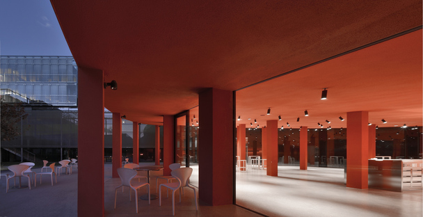 Roland Baldi architects, lunchroom in Bolzano